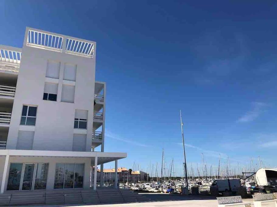 Les Voiles Blanches T2 Luxe A 100M De La Plage Лёкат Экстерьер фото